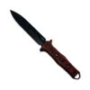 Heretic Knives H003-6A-REDBLK Nephilim Double Edge DLC Red/Black G10
