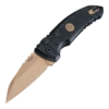 SIG A01-MicroSwitch Emperor Scorpion Automatic Folder: 2.75" Wharncliffe Blade - FDE PVD Finish, Solid Black G10 Frame- 16100 -Knife Hub Shop 16100 1 45410.1686164983