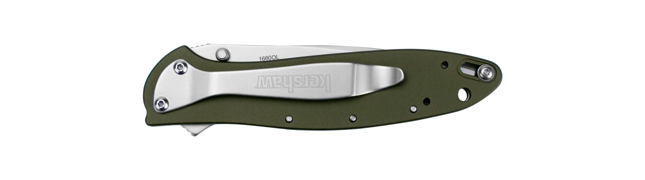 Kershaw 1660OL Leek Olive 4 Kershaw 1660OL Leek Olive - Image 2