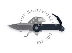 Microtech 135-11AP L.U.D.T. Apocalyptic Partial Serrated