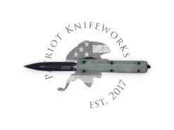 Microtech 147-1GTJGS UTX-70 D/E Signature Series Jade Green G10 Composite Top Standard