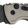 Hogue A01-MicroSwitch Automatic Folder: 2.75" Wharncliffe Blade - Black Cerakote Finish, Matte FDE Aluminum Frame- 24107 -Knife Hub Shop 24107 82515.1686163205