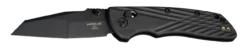 Hogue Deka Manual Folder: 3.25" Wharncliffe Blade - Black Cerakote Finish, Black Polymer Frame- 24366