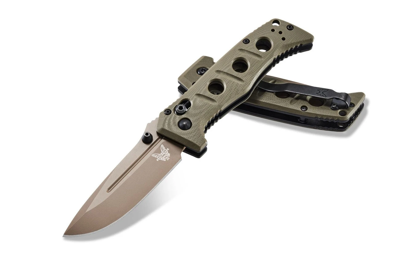 Benchmade Mini Adamas Tan 3 Benchmade Mini Adamas Tan