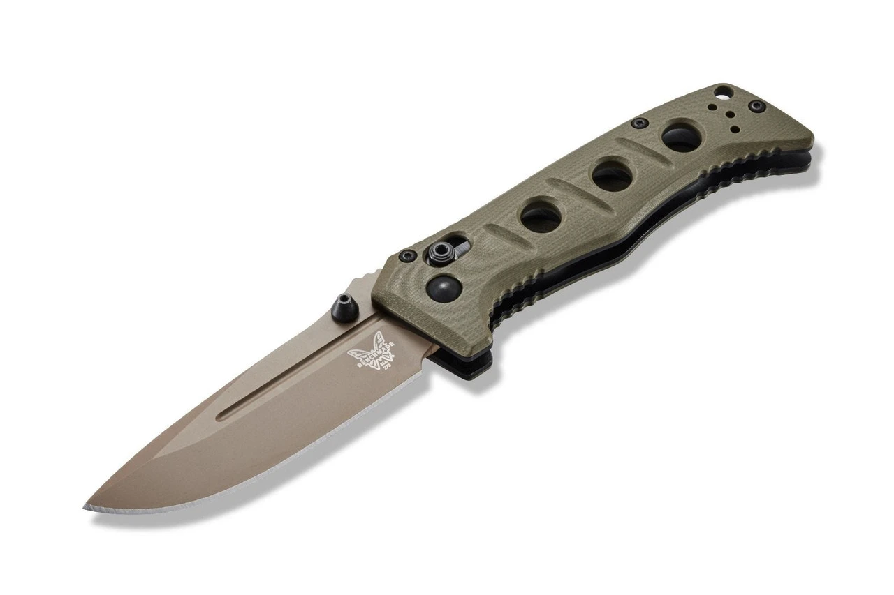 Benchmade Mini Adamas Tan 7 Benchmade Mini Adamas Tan - Image 5