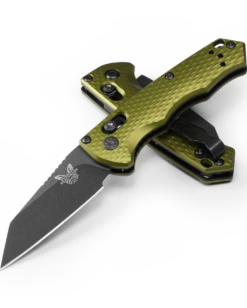 BENCHMADE 2900BK-2 AUTO IMMUNITY - WOODLAND GREEN