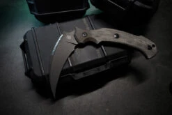 Bastinelli Knives Grumpy OD Micarta