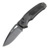 Hogue SIG K320 Nitron Manual Folder: 3.5" Drop Point Blade - Black Cerakote Finish, Black Polymer Frame -Knife Hub Shop 36370 1 1 90460.1662152512