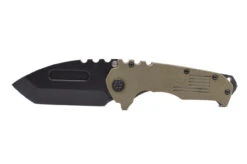 Medford Scout M/P D2 PVD Tanto Blade, OD Green G10 Handles, PVD HW/Clip/Breaker