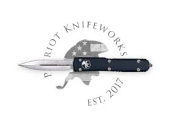 Microtech 122-10 Ultratech D/E Stonewash Standard
