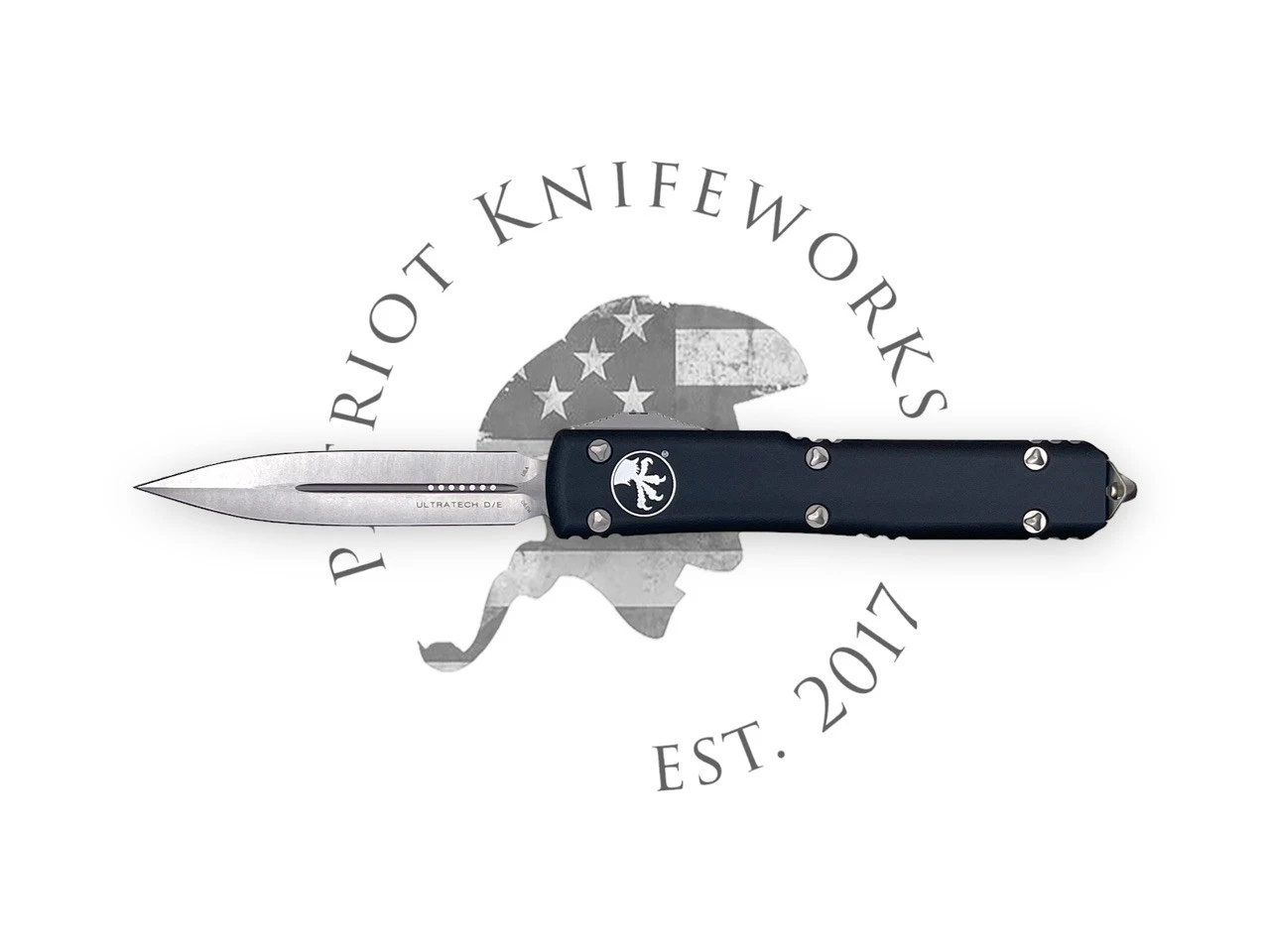 Microtech 122-10 Ultratech D/E Stonewash Standard 3 Microtech 122-10 Ultratech D/E Stonewash Standard