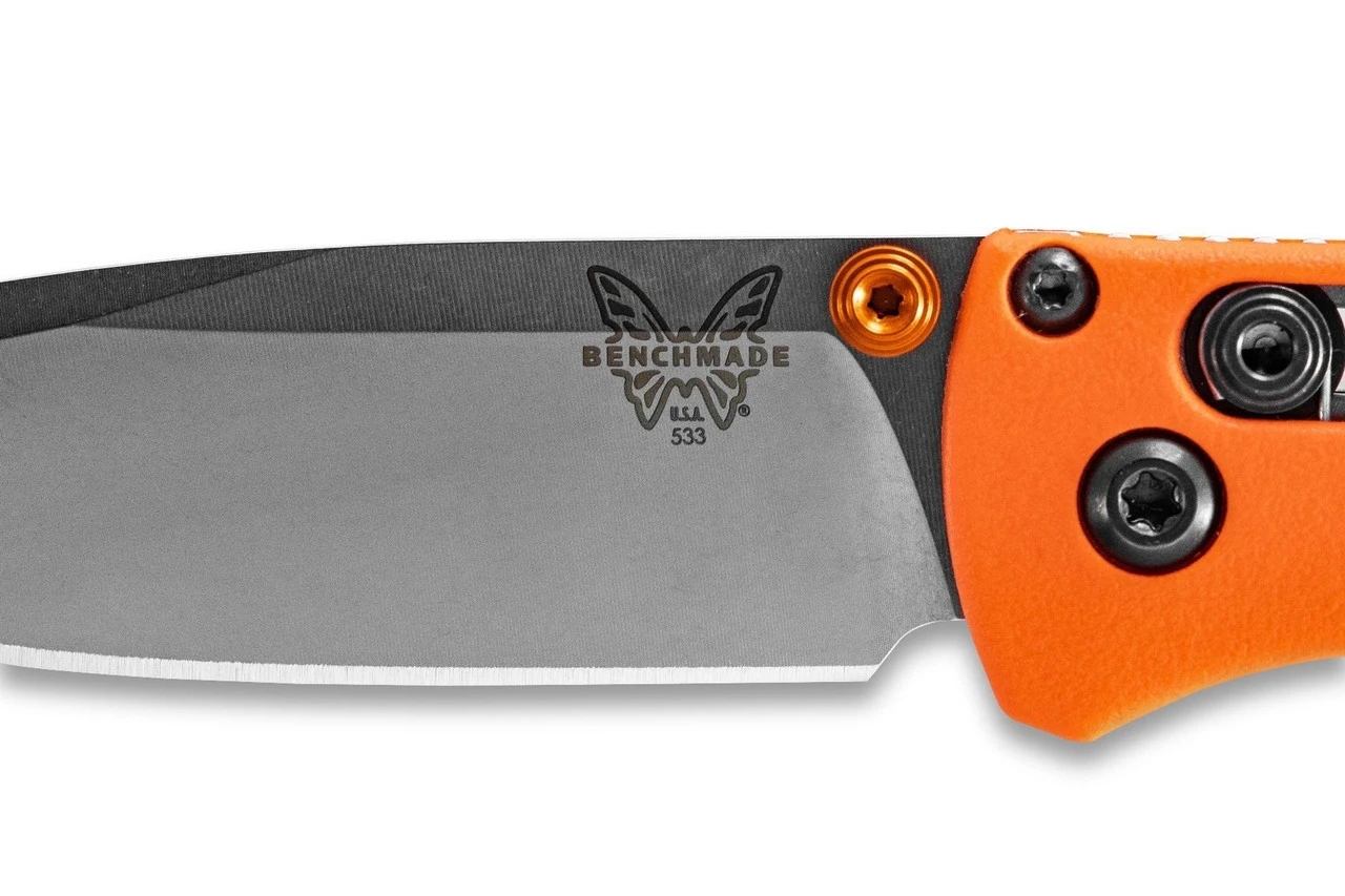 Benchmade Mini Bugout Orange 8 Benchmade Mini Bugout Orange - Image 6