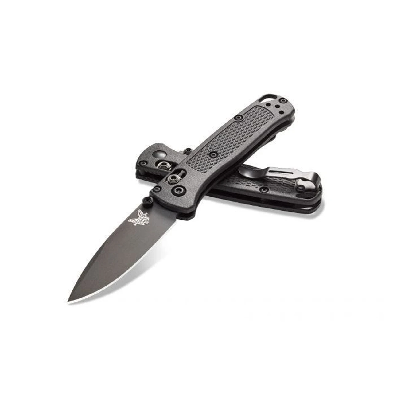 Benchmade Mini Bugout Black Blade Black Handle 3 Benchmade Mini Bugout Black Blade Black Handle