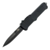 HK Incursion OTF Automatic: 3.9" Bayonet Blade - Black PVD Finish, Matte Black Aluminum Frame -Knife Hub Shop 54096 1 65731.1686603551