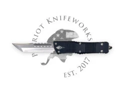 Microtech 219-10S Combat Troodon Hellhound Signature Series Stonewash Standard