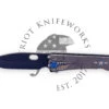 Medford 187DP D2 PVD Blade, Tumbled Warthog Handles, Blue HW/Clip -Knife Hub Shop 5BA440F2 8E91 4D9A 93F8 171DD8133557 20161.1690310611