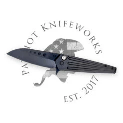 Medford Nosferatu Flipper S45VN PVD Blade, PVD Handles, PVD HW/Clip