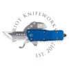Microtech 819-10BLS Mini Troodon Hellhound Signature Series Blue Stonewash Standard