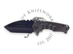 Medford Genesis T S45VN PVD Tanto Gun Grip Fuller Blade, PVD Gun Grip Handles, PVD HW/Clip, PVD Breaker