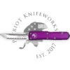 Microtech 233-12VI UTX-85 T/E Violet Stonewash Full Serrated