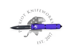 Microtech 122-1PU Ultratech D/E Purple Standard