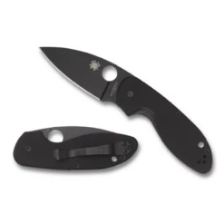 Spyderco EFFICIENT™ G-10 BLACK/BLACK BLADE
