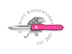 Microtech 121-10PK Ultratech S/E Pink Stonewash Standard