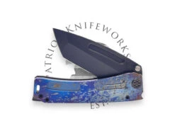 Medford Marauder H S45VN PVD Tanto Blade, Faced/Flm Galaxy Handle, PVD HW, Brsh/Flm Galaxy Clip, PVD Breaker