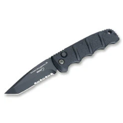 BOKER AK 74 AUTO Tanto Serr. D2 Black | 01KALS102N