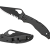 BYRD BY SPYDERCO MEADOWLARK 2 - COMBINATION BLADE/BLACK BLADE -Knife Hub Shop BY04BKPS2 Both 57528.1676308480