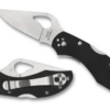 BYRD BY SPYDERCO ROBIN™ 2 PLAIN BLADE/G-10 BLACK HANDLE -Knife Hub Shop BY10GP2 Both 59504.1676306784