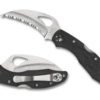 BYRD BY SPYDERCO HAWKBILL BYRD™ - SERRATED BLADE/BLACK HANDLE -Knife Hub Shop BY22SBK Both 73583.1686340619