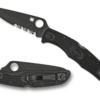 Spyderco ENDURA® 4 FRN BLACK/BLACK BLADE 2 Spyderco ENDURA® 4 FRN BLACK/BLACK BLADE -Knife Hub Shop C10PSBBK Both 17945.1686284195