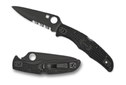 Spyderco ENDURA® 4 FRN BLACK/BLACK BLADE