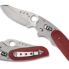 Spyderco C114GPRD Viele Phoenix™ Red Sprint Run -Knife Hub Shop C114GPRD Both viele phoenix sprint run 56917.1653587168