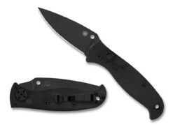 Spyderco C165GPBBK2 Autonomy™ 2 All Black Plain Edge