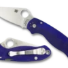 Spyderco Para™ 3 G-10 Dark Blue -Knife Hub Shop C223GPDBL Both 37815.1650997179
