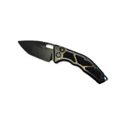 Heretic Knives Medusa Auto Tanto BW DLC Ti W/Ray Skin