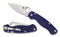 Spyderco C81GPDBL2 Para Military™ 2 G-10 Dark Blue CPM S110V