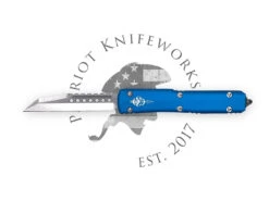 Microtech 119W-10BLS Ultratech Warhound Signature Series Blue Stonewash Standard
