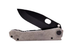 Medford 187DP D2 PVD Blade, Tumbled Handles, PVD HW/Clip