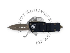 Microtech 238-13AP Troodon Mini D/E Bronzed Apocalyptic