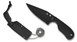 Spyderco Fred Perrin Subway SUBWAY BOWIE™ BLACK BLADE - FB48PBBK