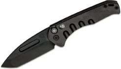 Medford Swift AUTO S35VN PVD Finish Tanto Grind Black Alum Handle & Spring