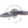 Medford Infraction S45VN Tumbled Blade, Stars-N-Bars W/Rivets Handles, Blue HW/Clip, NP3 Breaker -Knife Hub Shop PhotoRoom 20230711 104849 88282.1689107594