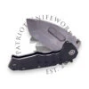 Medford Prae T S45VN Tumbled Tanto Blade, PVD Handles W/ Silver Perimeters, STD HW, PVD Clip W/ Silver Pinstripe, PVD Breaker -Knife Hub Shop PhotoRoom 20230711 110726 66658.1689101261