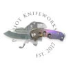 MEDFORD MICRO T S35VN TUMBLED DP BLADE, BRONZE-VIOLET FADE HANDLES, STD HW/CLIP, NP3 BREAKER -Knife Hub Shop PhotoRoom 20231002 131847 64750.1696270949