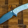 Hinderer The Ranch Bowie-Battle Black-CPM 3V-OD Green Micarta -Knife Hub Shop Ranch Bowie BB ODGreen Horse 72756.1684261416