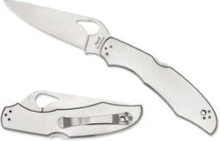 BYRD BY SPYDERCO CARA CARA™ 2 STAINLESS - PLAIN BLADE/STAINLESS HANDLE