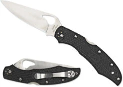 BYRD BY SPYDERCO CARA CARA™ 2 FRN - PLAIN BLADE/BLACK HANDLE